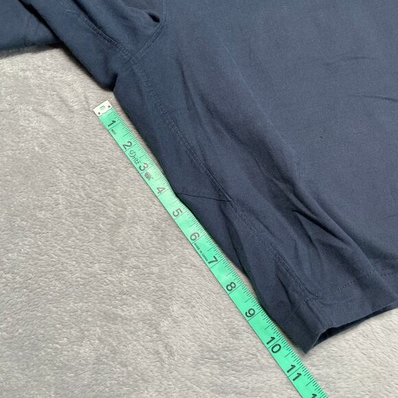 Lululemon Shorts Mens 36 Blue Commission Relaxed Qwick Oxford Casual Basic - Picture 9 of 10